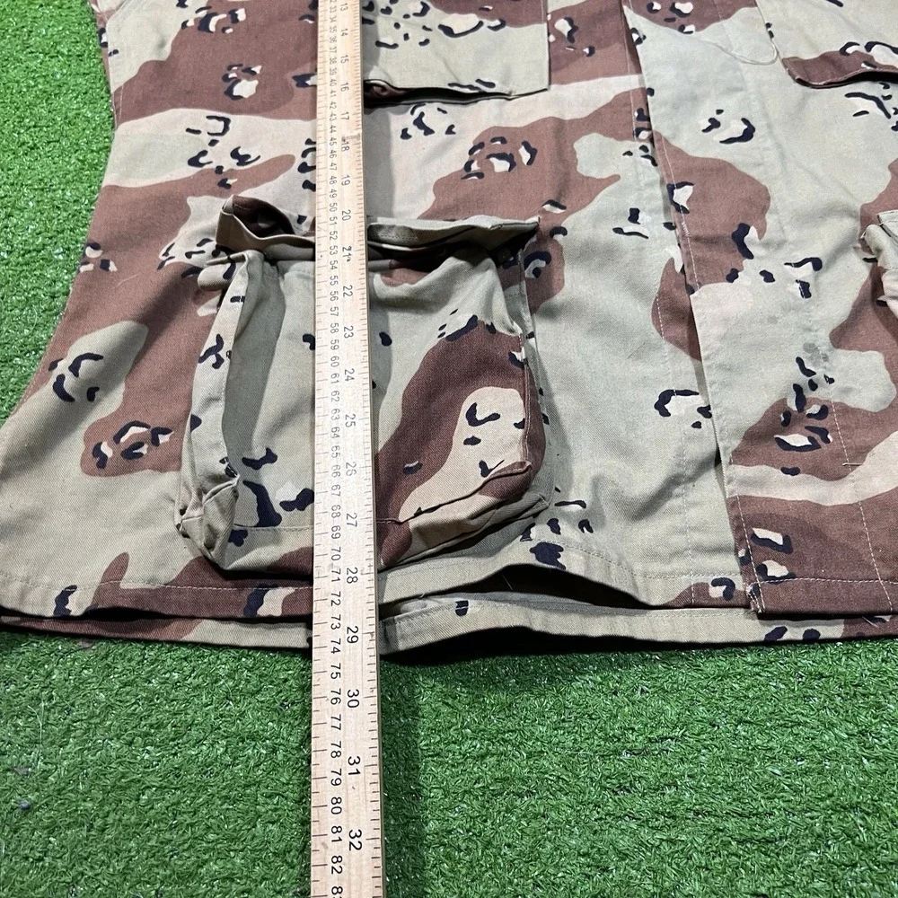 USGI Combat Coat Chocolate Chip Desert 6-Color Size: XL - Reg - EUC / 80s VTG